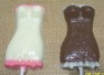 1610 Corset Chocolate or Hard Candy Lollipop Mold